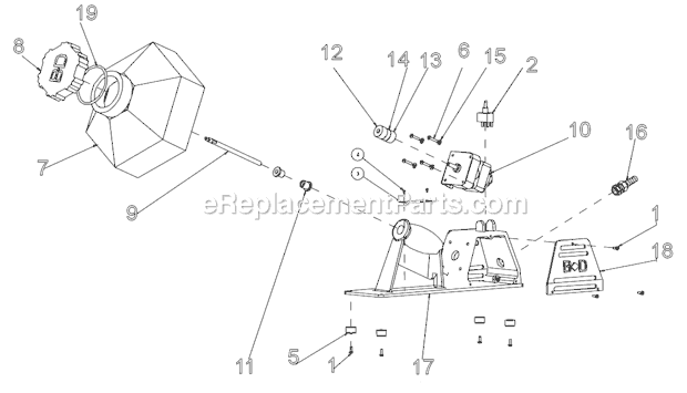 Page A Diagram and Parts List for BR6  Barranca Diamond Miscellaneous